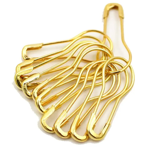 Nhà Máy Bán Buôn Giá Rẻ Brass Kim Loại Bóng Đèn Hình Mạ Vàng Tag Lê Hình Kim Loại An Toàn Pin - Product Image 4