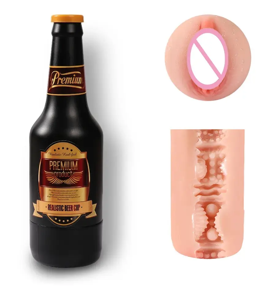 Taza de avión de cerveza, dispositivo famoso, modelo invertido, taza de masturbación, muñeca inflable, regalo de parodia de cumpleaños para hombres