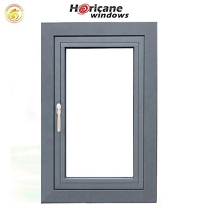 Aluminium fenster Großes Glas Home Fenster und Türen Schwarze Fenster Türen und Fenster aus Aluminium legierung - Product Image 3