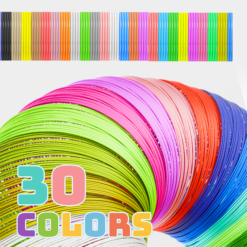 PLA de 5m y 30 colores