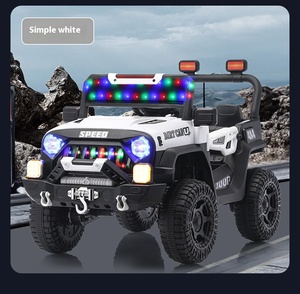 Electric <strong>Four</strong>-Wheel Drive Ride-On Vehicle Off-Road Parent-Child Play Fun Plastic Toy for Girls 5-7 <strong>Years</strong> with MP3 Function - Product Image 3