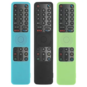 Силиконовый чехол для пульта дистанционного управления для XMRM-010 Smart TV, противоударный защитный чехол с ремешком - Product Image 1