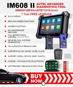 Autel Im608 II IMPKA APB112 G-box3 Maxiim Im608Pro 2 auto chiave programmatore macchina Obd 2 tutte le auto Scanner di strumenti diagnostici