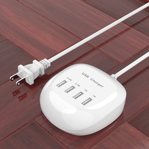 Hub de carga USB portátil de 4 puertos Estación de carga de escritorio con detección automática Potencia de salida de 40W para múltiples dispositivos para uso en computadoras portátiles - Product Image 4