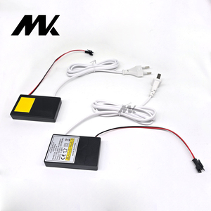 Luz LED de maquillaje para baño, 12V, 1A, un solo toque, tres colores, interruptor de Sensor inductivo inteligente, Mini espejo de cristal, espejo pequeño
