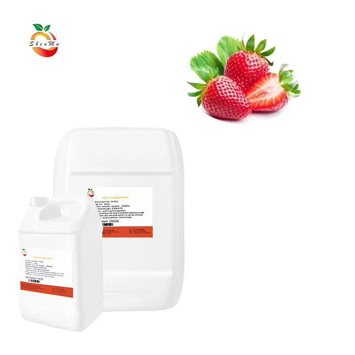 천연 딸기 맛을 100% 공장 공급 농축 물