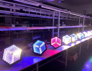 Ava ไฟ DMX ควบคุมเวที LED,1000วัตต์ RGB สีเต็มรูปแบบนำแสงแฟลชเวทีย้อนยุคแสง LED สำหรับดีเจคลับปาร์ตี้เวที