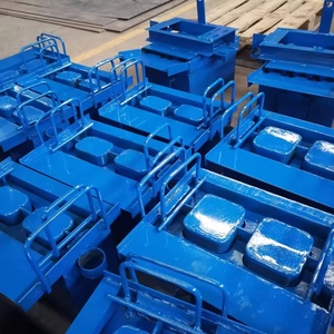 Xách tay lồng vào nhau sản xuất gạch máy miễn phí đốt gạch khối làm khuôn giá máy tiện dụng di động cho Ghana - Product Image 6