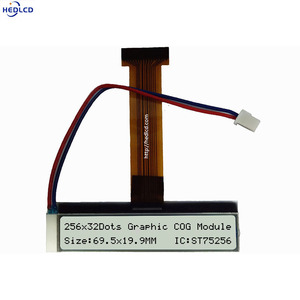 工厂销售2.5英寸256x32 COG液晶显示模块，带ST75256 SPI接口，用于工业控制仪表 - Product Image 2