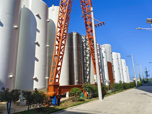 ถัง Co2ก๊าซแช่แข็งสำหรับโรงงานเครื่องดื่ม21.6Bar 30M3ขนาดใหญ่แบบ ASMe - Product Image 4