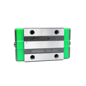 Guía cuadrada lineal de 25mm de ancho HGR25 HGH25HA HGW25CC, rodamientos de bloque deslizante con brida para impresora 3D, enrutador CNC HGH25CA - Product Image 1