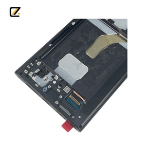 Original <span class=keywords><strong>LCD</strong></span>-Touchscreen-<span class=keywords><strong>Display</strong></span>-Ersatz für Panta lla DE para Samsung Galaxy S22 Ultra 5G SM-S908B Ekran Panel Assembly