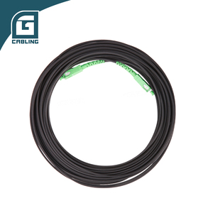 Cable de conexión Gcabling Ftth Cable de caída de fibra óptica blindado a prueba de agua 20 50M 100M SC APC UPC IP67 IP68 Cable de conexión de Fibra óptica - Product Image 6