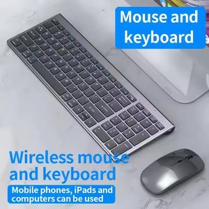 Nueva llegada de alta calidad 2,4G Blue Tooth inalámbrico recargable ratón teclado Combos para Windows/iOS/MAC - Product Image 2