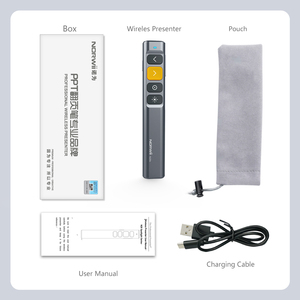 Produttore puntatore Laser N28s con strumento di presentazione del caricatore USB Wireless per presentazione con comoda chiave in silice - Product Image 6