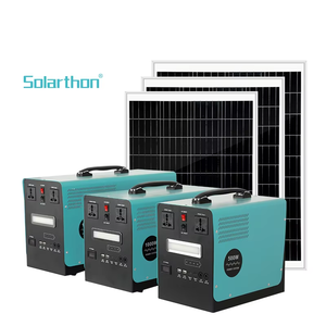 Solarthon Hybrid Solar Backup Power <strong>System</strong> for Home Supports Multi-Device with Maximum 350W Simultaneous <strong>Output</strong> MPPT Controller - Product Image 1