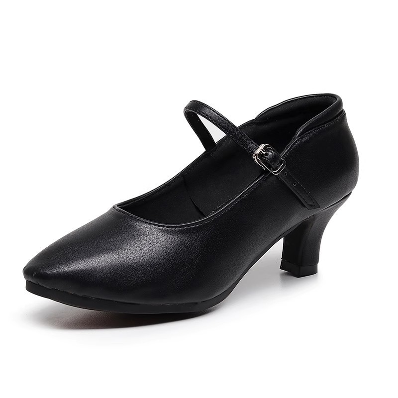 Noir 5,5 cm + semelle en caoutchouc / 7 cm + semelle en fourrure