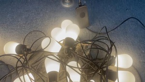 <strong>Custom</strong> Length RGB+W Christmas Party APP Point Control <strong>String</strong> <strong>Colorful</strong> Lighting Ball <strong>String</strong> <strong>Light</strong> - Product Image 2