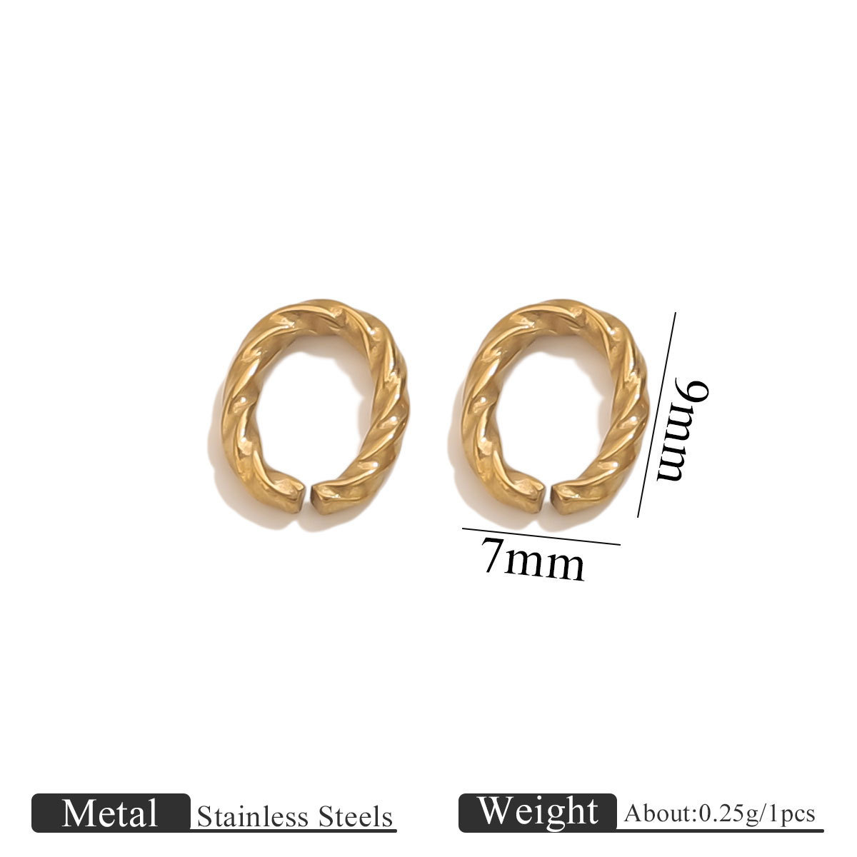 gold 1.5 threaded wire