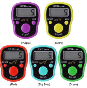 All'ingrosso Mini Display digitale LCD anello da dito Tally contro la luce a LED con il suono - Product Image 4