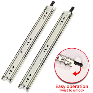 Laci geser panjang 900mm, Laci geser tugas berat 200kg, Slide ekstensi penuh dua arah - Product Image 4