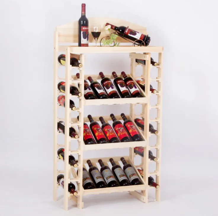 Armario de vino de estilo europeo de madera sólida, personalizado de fábrica, nuevo