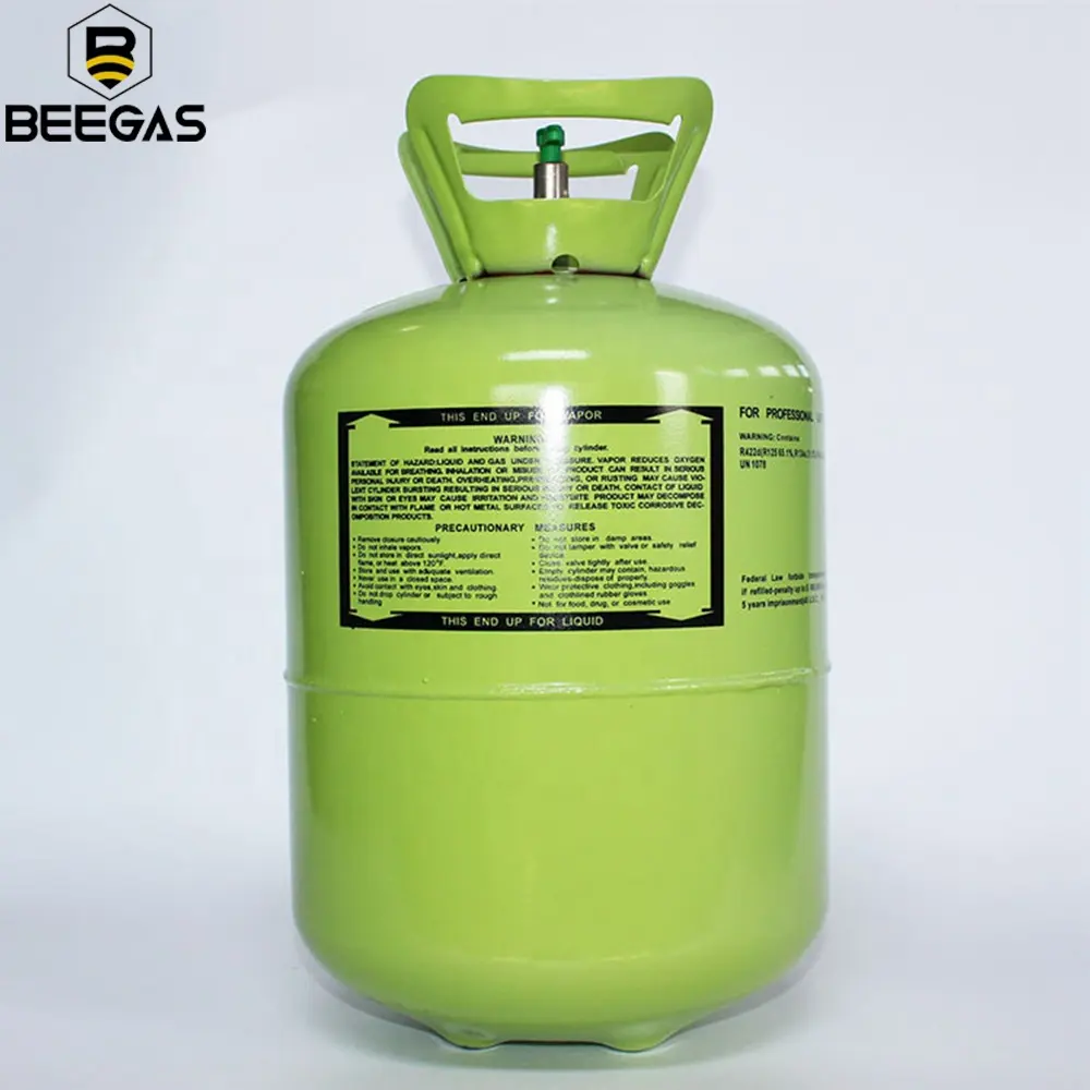 Helium Gaz-EC-13B para globos, botella de Gas de helio, precio de 50LB, 13,6l