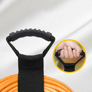 Correa elástica de nailon de alta resistencia portátil personalizada, correa de almacenamiento colgante para garaje con asa de transporte - Product Image 1