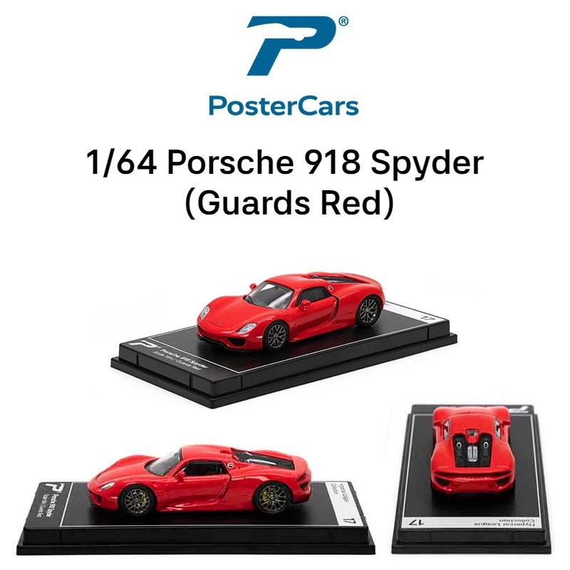 H17-porsche 918-red