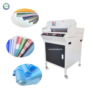Elektrikli çıkartmalar kesme makinesi giyotin kağıt deri kesici kitap ciltleme makinesi kesici - Product Image 1