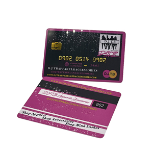 การพิมพ์นามบัตร PVC สไตล์บัตรเครดิตแบบกําหนดเองปี 2024 พร้อมหมายเลขนูน - Product Image 3
