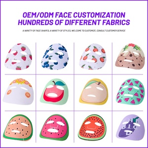 OEM 2024 populer pelembab anti-kerut gaya Korea buah lucu gaya dicetak Masker - Product Image 6