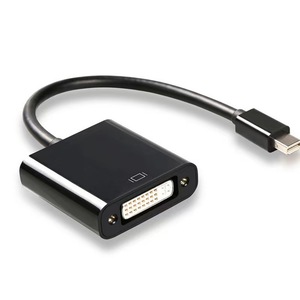迷你显示端口迷你DP公到DVI DVI-I母视频转换器适配器电缆，适用于苹果电脑台式笔记本电脑高清电视显示器 - Product Image 3