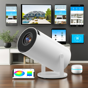 ¡2025 más nuevo! IHOMELIFE Nueva versión de HY300pro Smart Android 11 Proyector portátil Proyector HD Construya su cine en casa privado - Product Image 1