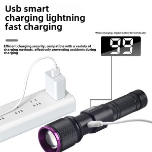 Ultralight UV fenerleri 365nm mor işık 3 işık modları teleskopik Zoom için antik değerleme Pet Fungal algılama su geçirmez - Product Image 4
