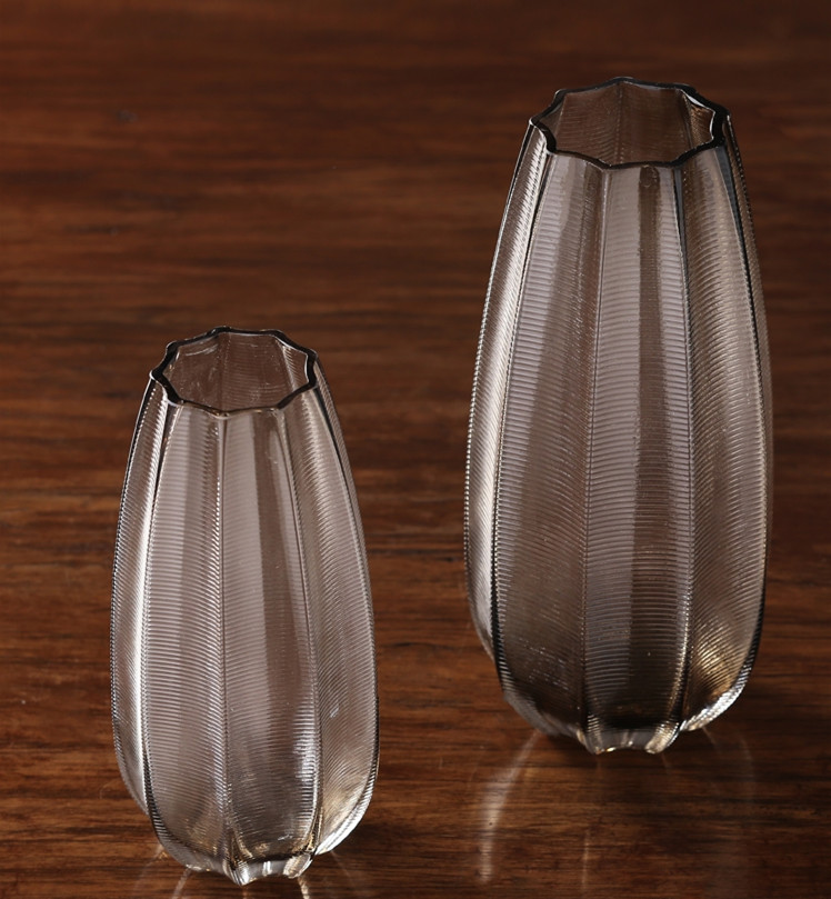 Factory Produced Wholesale Glass Flower Vase for Home Decor