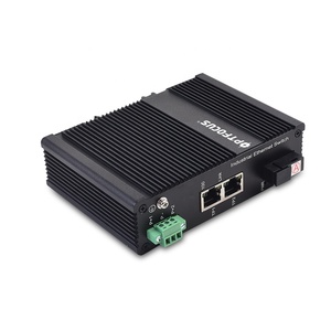 MIni interruptor de red óptica de fibra Industrial no gestionado, hub Ethernet de escritorio, carril Din POE, 2/5/8 puertos Lan, 10/100M - Product Image 3