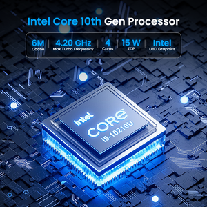 Intel 10th Core I3 I5 I7 2 LAN NIC 4 LAN 6 COM RS232 RS485 <strong>GPIO</strong> SIM Aluminium Alloy <strong>Embedded</strong> Fanless Industrial Mini PC <strong>Computer</strong> - Product Image 2