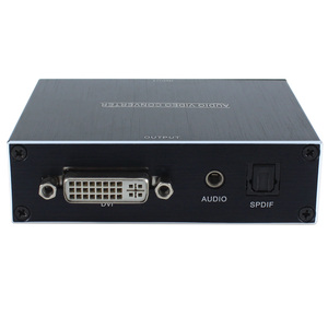 Audi &amp;Video Accessories DVI to for <strong>HDMI</strong> Converter with 3.5mm Stereo Audio&amp;Optical Toslink SPDIF Converter Includes Power Adapter