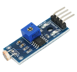 Işığa duyarlı sensör modülü 3.3-5V 4 pinli fotodirenç işık algılama direnci modülü
