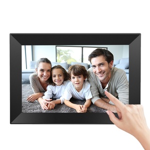 10-дюймовая электронная цифровая фоторамка IPS экран 1G + 16G Android 9 система 1280*800 рамка цифровая фоторамка - Product Image 1
