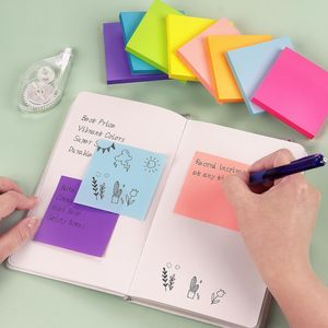 Notas adhesivas 3x3, almohadillas autoadhesivas, regalos promocionales impresos, Bloc de notas personalizado estacionario, fácil de publicar para el hogar, la Oficina, el cuaderno - Product Image 5