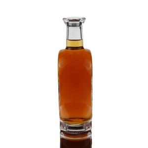 Customized 250ml 700ml 750ml Bottle Glass <strong>Whisky</strong> 1 Liter 1140ml with Cork Wholesale Rum Vodka Bottle - Product Image 6