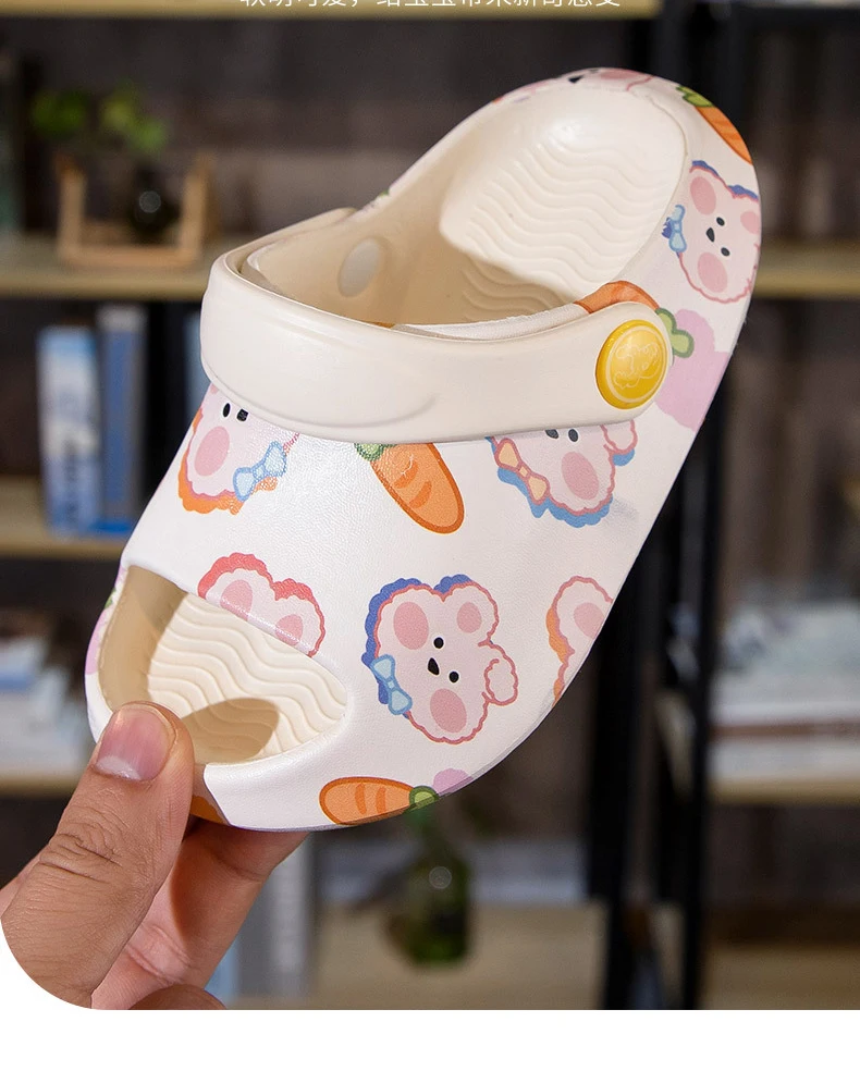 Summer Sandals Slippers Kids Cute Girl Baby Soft Sole Slides Sandals Wholesale