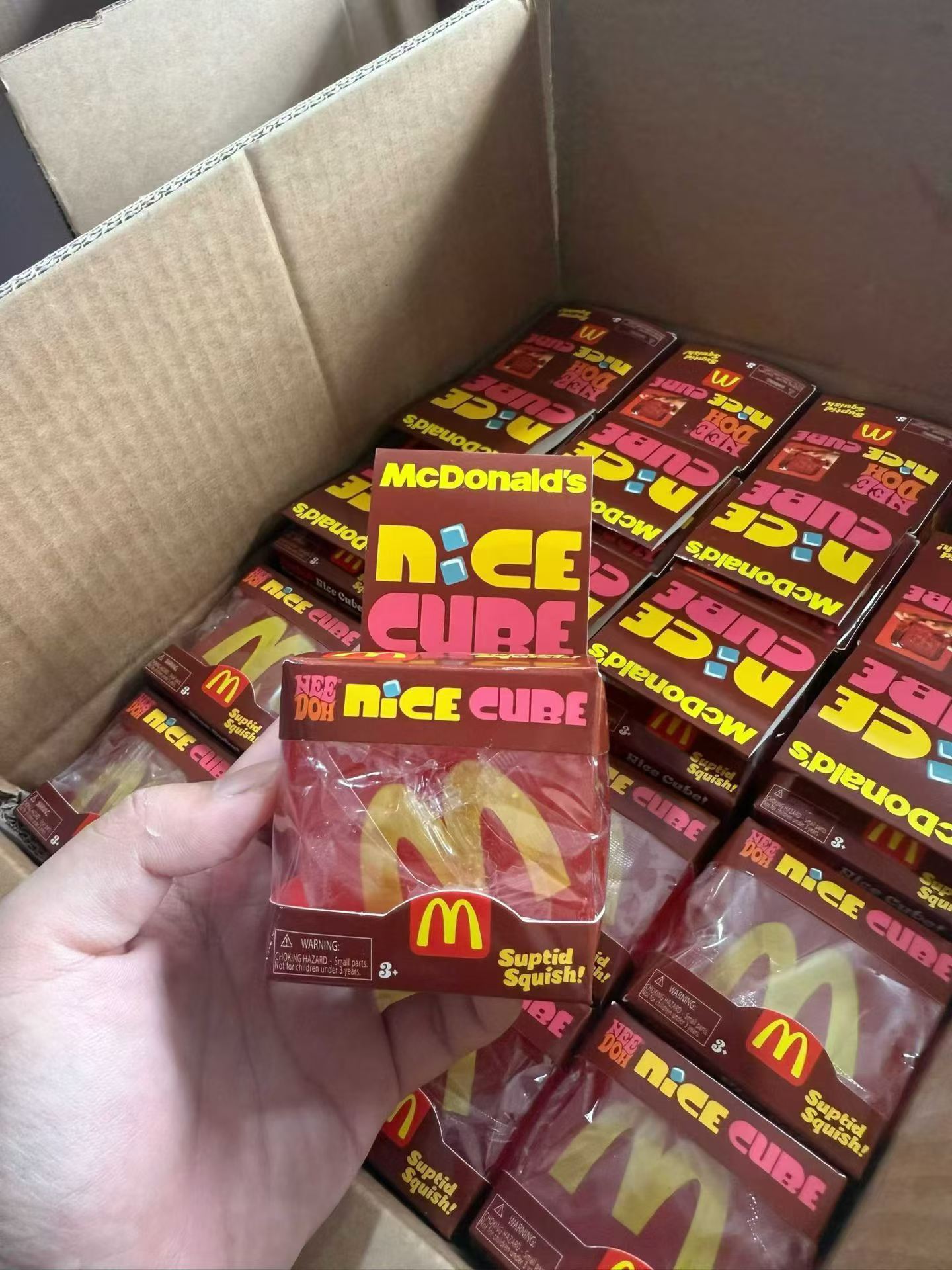 Mcdonalds ice cubes-maltose