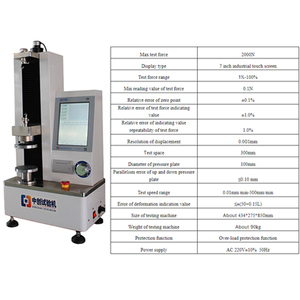 Touchscreen-Zug festigkeit stest 500N 1000N Druck feder last prüfmaschine Preis - Product Image 3
