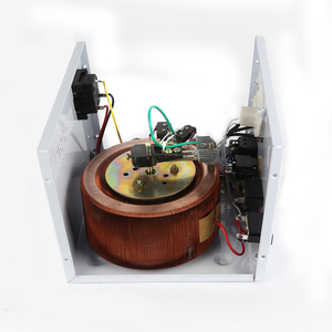 Fabrika doğrudan SVC 1000VA AC tek fazlı Servo tipi otomatik voltaj sabitleyici ile fiş - Product Image 2