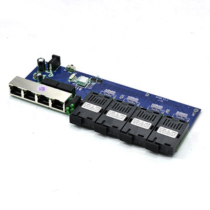 4-Port-RJ45-SC-Gigabit-Glasfaser-Transceiver Schnelle Ethernet-PCBA für Netlink-HTB-3100-Glasfaser-Medien-Konverter-Glasfaser-Ausrüstung - Product Image 1