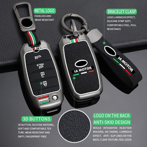 Mazda Flip Metal Car <strong>Key</strong> Case Protection Compatible for Kia Models 2017-2018 Rio 3 K2 Ceed <strong>Cerato</strong> K3 Sporta 4 Picanto K5 Optima - Product Image 2