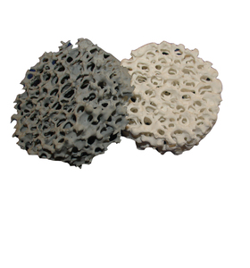Al2O3/<span class=keywords><strong>Sic</strong></span>/氧化锆/MGO陶瓷泡沫过滤器 (材料: 碳化硅、氧化铝、氧化锆、氧化镁)
